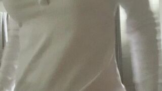 cassiebenderfit big ass blonde in stockings twisting her ass