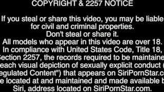 SiriPornstarcom hot thing is fucking sex toy