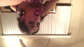 daddy slave busty latina massages nipples