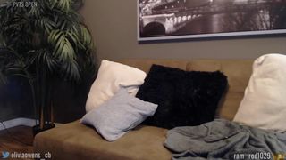 oliviaowens exquisite devil passionately masturbates vagina