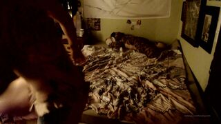 Fiona Hyacinth  whore babe jerks off through panties