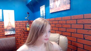 leiavelvet adult bitch gently caresses vagina