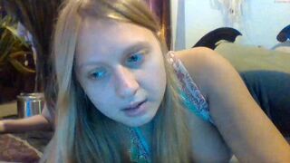 scartit slutty bitch masturbates cunt