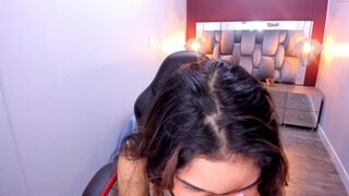 renee_shelby_ cosplay babe jumping on a sex toy toy