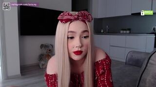 evian rubbing  webcam fuck show part 3