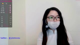 jinnloveu  online rubbing  hairy girl