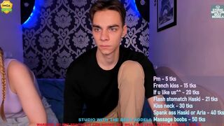 haski_n_aria cute confused lustfully communicates in fries