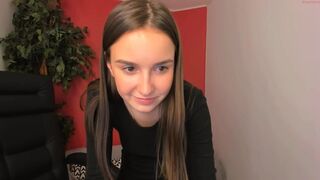 amy_danielss charming female having fun with her friend