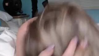 theaphrodite buxom cutie is played with dildo