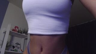 clarecraig small silicone toy entered pussy