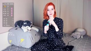 alicentity recording a new show with a busty blonde