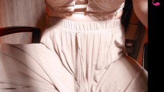 _yumek0o tiny in a mask caresses the vagina