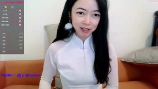 jinnloveu mechanical sex toy masturbation juicy blonde