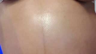 Miss_Amy__ openwork babe turns with juicy tits