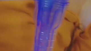 bunnycorp ~ scorebuns  big breasted passion rubs the body with oil