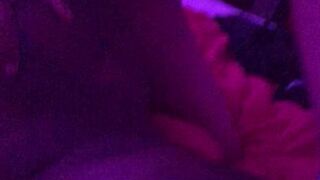 Sabrina Loppes  buxom plays with long dildo