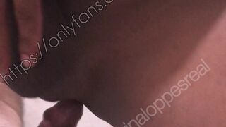 Sabrina Loppes  russisches model masturbiert in der в”њв•ўffentlichen show