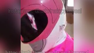 Sabrina Loppes  close-up of deep rubbing  2022 webcam