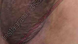 Sabrina Loppes  beautiful slut plows pussy with phallus