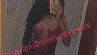 Sabrina Loppes  a charming little girl fucks herself with sex toys