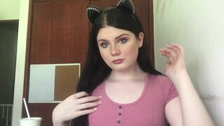 Maddy aka babymaddyxo  a wonderful beast takes a shower