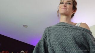 YourDreamCouple  cute babe in stockings massages vagina with hand