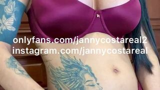 Janny costa onlyfans Gorgeous blonde gently masturbates cunt