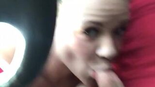 kikAlison Rey Cute chick sucks cock and gets her pussy fucked