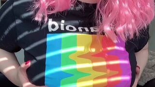 juliette michelle aka bishoujomom Beautiful bitch performs a striptease