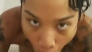 honey gold Busty doll fucks both holes