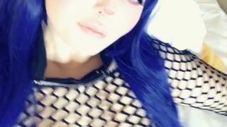 hinaughtya Naughty trash hard fingering both holes