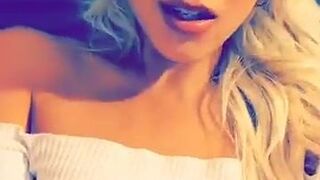 gwen singer Luscious blonde masturbating cunt