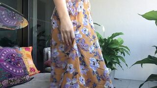 elle knox Crazy beauty gently fucks vagina