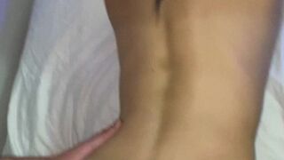 gothjockof onlyfans cum from the vibrator in the ass.