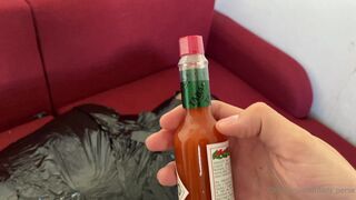 Lady Perse (@lady Big breasted slut caresses shaved pussy