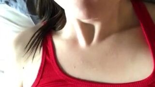 Ava Shade (@avashade) onlyfans A hot bitch jumps on a sex toy