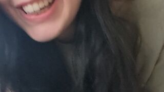 Aella Girl onlyfans Hot bitch punches holes with fingers