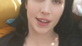 Aella Girl onlyfans Gentle erotic spinning at the chair