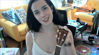 Aella Girl onlyfans Blonde babe bares her tits