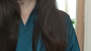 Aella Girl onlyfans cute brown-haired with round tits