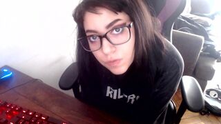 miki blue onlyfans Charming girl strips in front of the camera