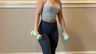 toneupwithtay Submissive female masturbating with sex toy