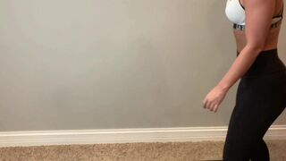 toneupwithtay Runette moans loudly from masturbation