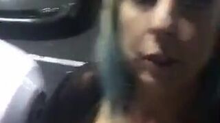 Naughty Alysha Black haired prostitute posing in clothes