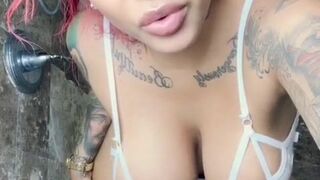brittanya razavi with a toy for adult ladies