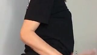 blakelybunny slender babe jerks off through panties