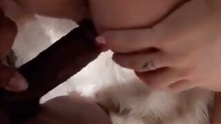 Layna Boo Bitch poses naked