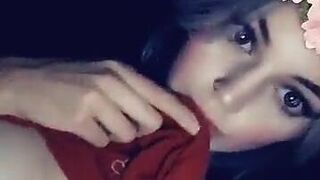 Laiste Girl Cute harlot masturbating pussy