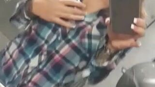 Karma RX Petite nipple teasing her holes