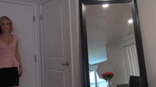 Kali Roses Shrew blonde sucks penis